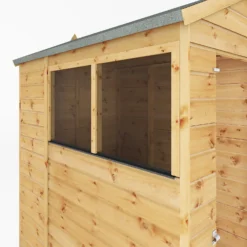 Mercia 6ft X 4ft Premium Shiplap Reverse Apex Shed - Including Installation -Garden Care Specialty Shop 13555769 3104937163687600