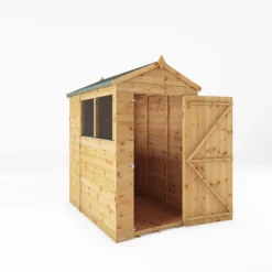Mercia 6ft X 4ft Premium Shiplap Reverse Apex Shed - Including Installation -Garden Care Specialty Shop 13555769 9194937163765039