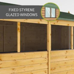 Mercia 8ft X 6ft Premium Shiplap Apex Shed - Including Installation 14 Mercia 8ft X 6ft Premium Shiplap Apex Shed - Including Installation -Garden Care Specialty Shop 13555776 4474949333583159