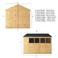 Mercia 10ft X 8ft Premium Shiplap Apex Shed 18 Mercia 10ft X 8ft Premium Shiplap Apex Shed -Garden Care Specialty Shop 13555787 1084949337392682