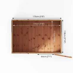 Mercia 6ft X 4ft Premium Shiplap Pent Shed - Including Installation 19 Mercia 6ft X 4ft Premium Shiplap Pent Shed - Including Installation -Garden Care Specialty Shop 13555797 1174949333014698