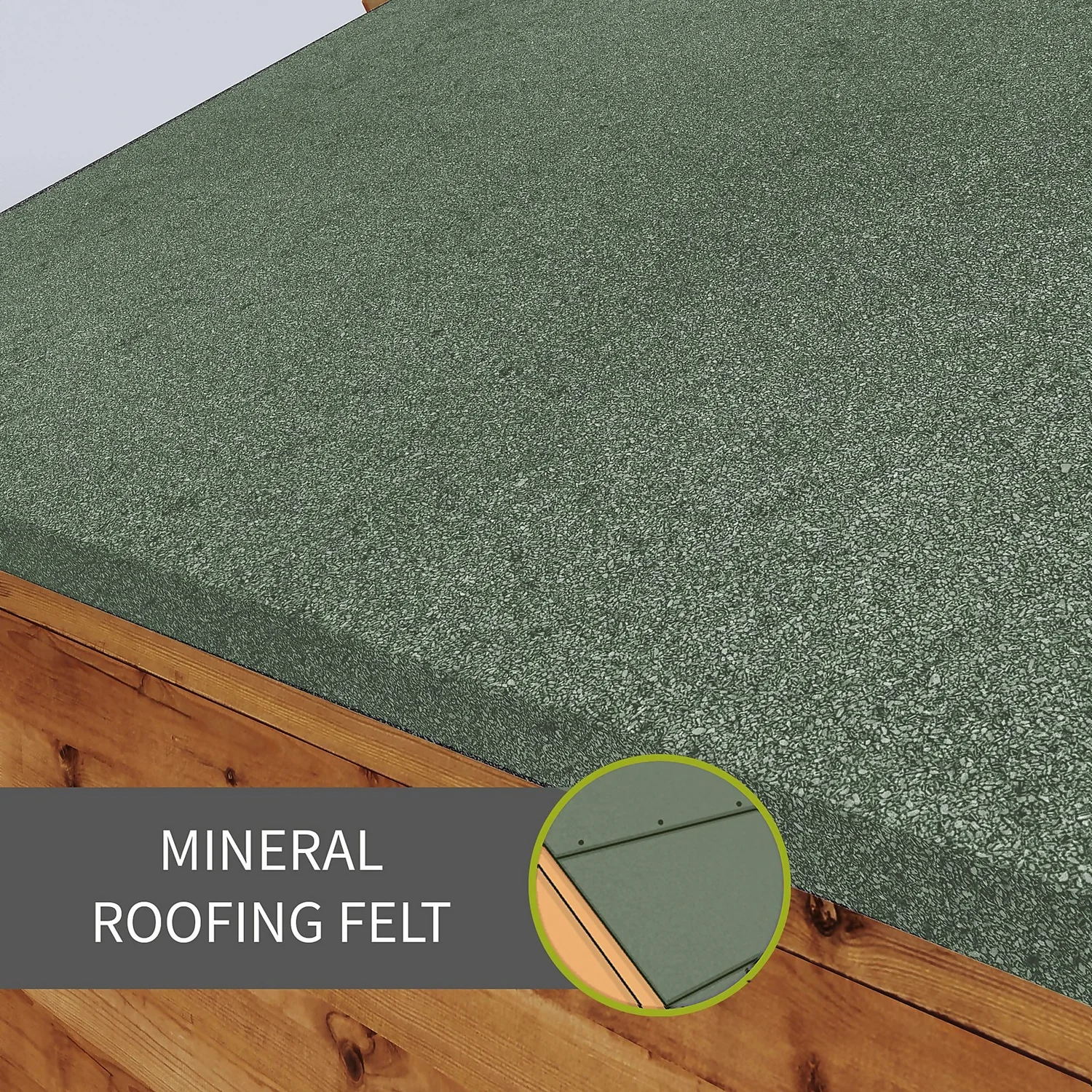 Mercia 6ft X 4ft Premium Shiplap Pent Shed - Including Installation 8 Mercia 6ft X 4ft Premium Shiplap Pent Shed - Including Installation - Image 6