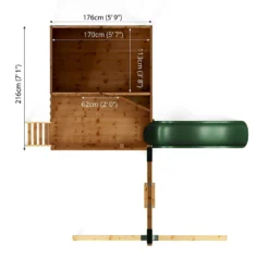 Mercia 5ft X 6ft Honeysuckle Wooden Playhouse 20 Mercia 5ft X 6ft Honeysuckle Wooden Playhouse -Garden Care Specialty Shop 13555811 1654951880093088