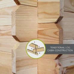 Mercia 4m X 3m Garden Retreat Log Cabin 28mm 16 Mercia 4m X 3m Garden Retreat Log Cabin 28mm -Garden Care Specialty Shop 13555835 8345025545561001