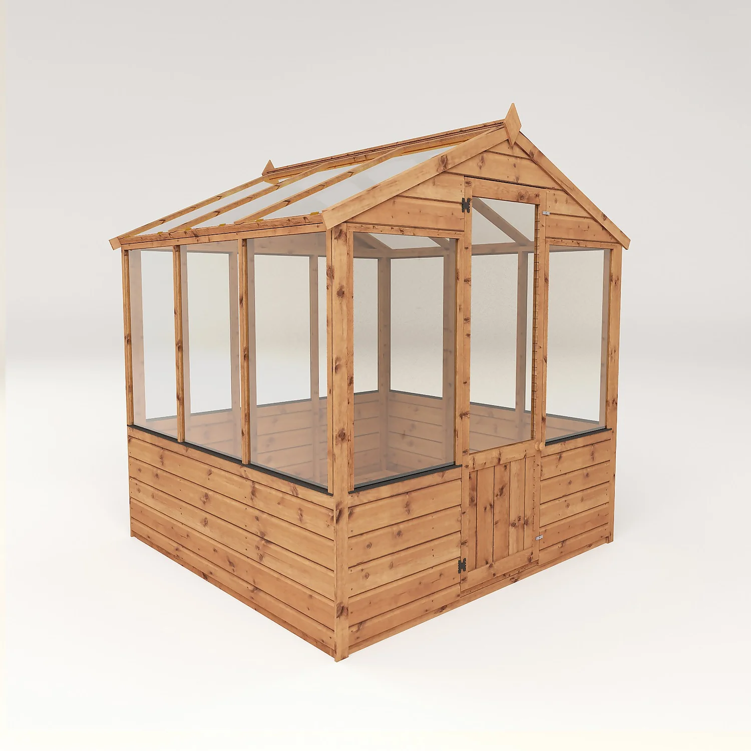 Mercia Wooden Greenhouse - 6x6ft 3 Mercia Wooden Greenhouse - 6x6ft