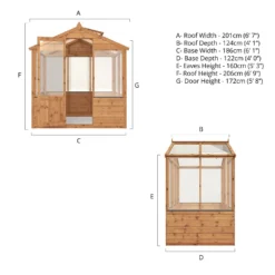 Mercia Wooden Greenhouse - 4x6ft 20 Mercia Wooden Greenhouse - 4x6ft -Garden Care Specialty Shop 13628419 3025028840036735