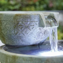 Stylish Fountain Oasis Water Feature With LEDs 11 Stylish Fountain Oasis Water Feature With LEDs -Garden Care Specialty Shop 13846043 6794962028176288