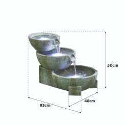 Stylish Fountain Oasis Water Feature With LEDs 13 Stylish Fountain Oasis Water Feature With LEDs -Garden Care Specialty Shop 13846043 8054962028273395