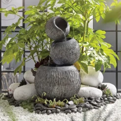 Stylish Fountain Illusion Falls Water Feature With LEDs 11 Stylish Fountain Illusion Falls Water Feature With LEDs -Garden Care Specialty Shop 13846045 1784962027585657