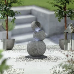 Stylish Fountain Illusion Falls Water Feature With LEDs 13 Stylish Fountain Illusion Falls Water Feature With LEDs -Garden Care Specialty Shop 13846045 3854962027687717