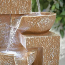 Stylish Fountain Sparkling Bowls Water Feature With LEDs 13 Stylish Fountain Sparkling Bowls Water Feature With LEDs -Garden Care Specialty Shop 13846048 1034971880455348