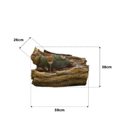 Stylish Fountain Balsam Pools Water Feature With LEDs -Garden Care Specialty Shop 13846062 1674962027712080