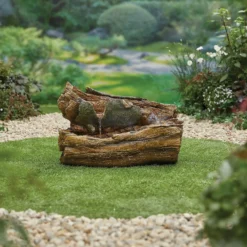 Stylish Fountain Balsam Pools Water Feature With LEDs -Garden Care Specialty Shop 13846062 2644962027679026