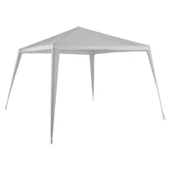 Gazebo With Side Panels - Grey 10 Gazebo With Side Panels - Grey -Garden Care Specialty Shop 13884308 2785023690861332