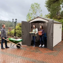 Lifetime 7 X 12ft Outdoor Storage Shed - Installation Included -Garden Care Specialty Shop 13911317 1474978028035020