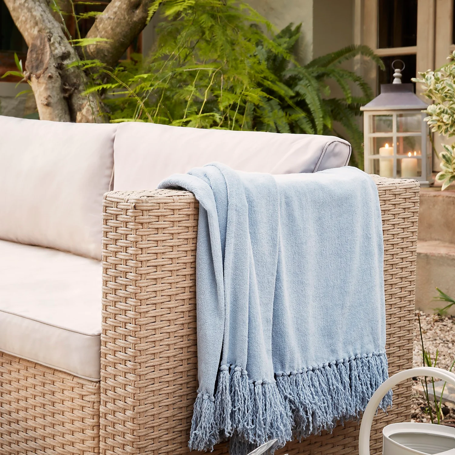 Alexandria Rattan Effect Garden Corner Sofa Set 6 Alexandria Rattan Effect Garden Corner Sofa Set - Image 4