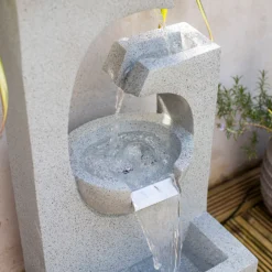Stylish Fountain Ango Falls Garden Water Feature With LEDs 12 Stylish Fountain Ango Falls Garden Water Feature With LEDs -Garden Care Specialty Shop 13947169 1755005844359029
