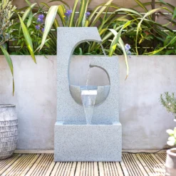 Stylish Fountain Ango Falls Garden Water Feature With LEDs 15 Stylish Fountain Ango Falls Garden Water Feature With LEDs -Garden Care Specialty Shop 13947169 2065005844485926