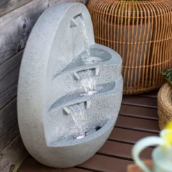 Stylish Fountain Kyoto Falls Garden Water Feature With LEDs 15 Stylish Fountain Kyoto Falls Garden Water Feature With LEDs -Garden Care Specialty Shop 13947170 1125005844954733