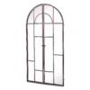 MirrorOutlet Metal Arched Decorative Window Opening Garden Mirror - 100x50cm -Garden Care Specialty Shop 13950551 1094987139825238