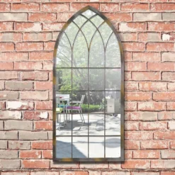 MirrorOutlet Rose Garden Rustic Arch Metal Garden Mirror- 115x50cm 9 MirrorOutlet Rose Garden Rustic Arch Metal Garden Mirror- 115x50cm -Garden Care Specialty Shop 13950554 2994987139039328