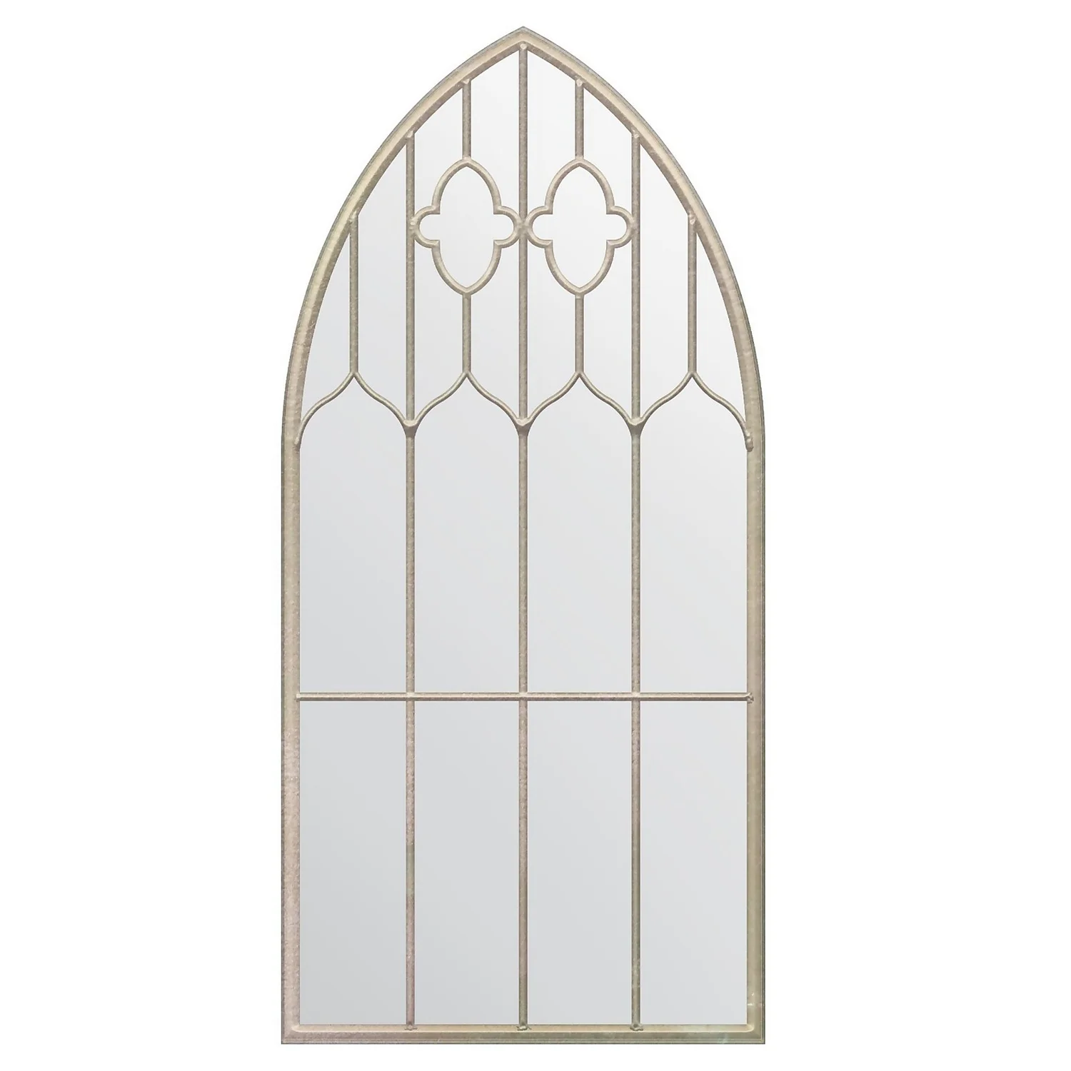 MirrorOutlet Buttercup Country Arch Large Garden Mirror - 140x75cm 4 MirrorOutlet Buttercup Country Arch Large Garden Mirror - 140x75cm - Image 2