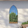 MirrorOutlet Buttercup Country Arch Large Garden Mirror - 140x75cm 1 MirrorOutlet Buttercup Country Arch Large Garden Mirror - 140x75cm -Garden Care Specialty Shop 13950569 1854987139505111