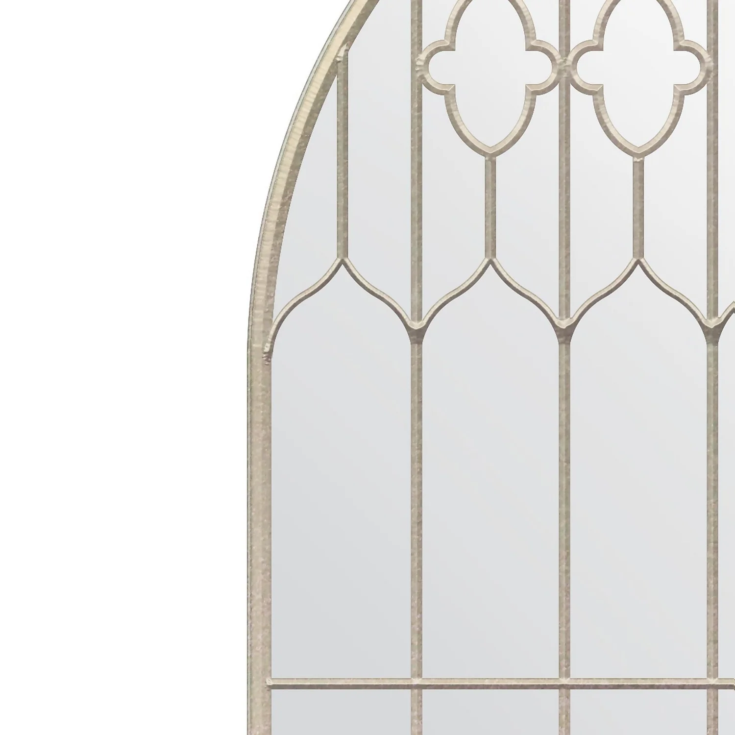 MirrorOutlet Buttercup Country Arch Large Garden Mirror - 140x75cm 5 MirrorOutlet Buttercup Country Arch Large Garden Mirror - 140x75cm - Image 3
