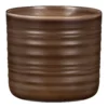 Scheurich Ripple Brown Indoor Pot - 20cm -Garden Care Specialty Shop 13953255 9854987119982236