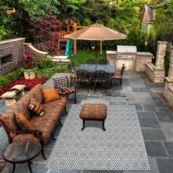 Homebase Outdoor Rug - Grey 120x180cm 7 Homebase Outdoor Rug - Grey 120x180cm -Garden Care Specialty Shop 13953335 3724989199317315