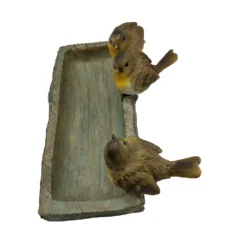 Homebase Wood Log Bird Bath With Birds 11 Homebase Wood Log Bird Bath With Birds -Garden Care Specialty Shop 13955522 7495014596921816