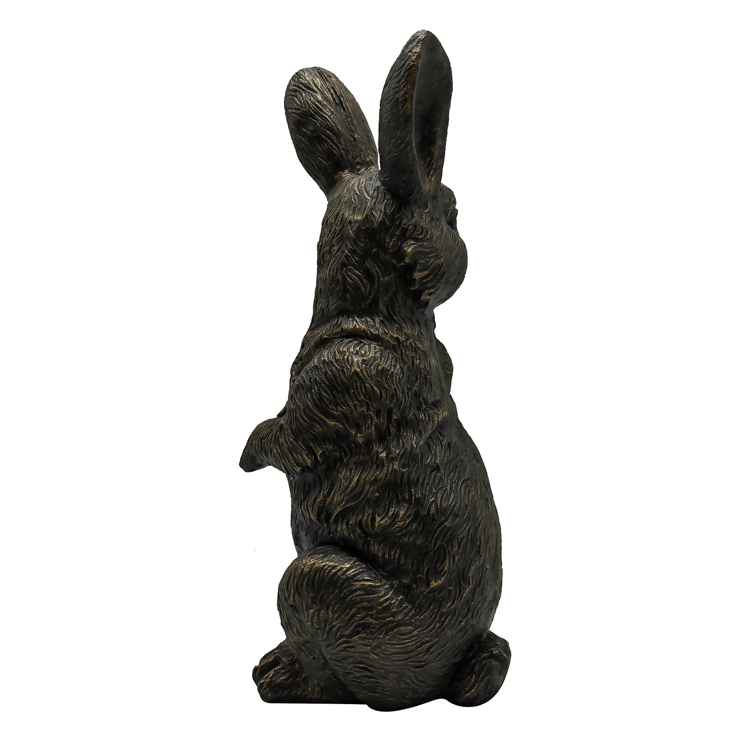 Bronze Look Rabbit Garden Ornament 6 Bronze Look Rabbit Garden Ornament - Image 4