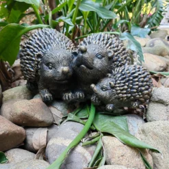 Bronze Look Hedgehog Family Garden Ornament -Garden Care Specialty Shop 13965951 1215014597096407