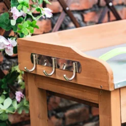 Garden Potting Bench With Two Drawers & Shelf -Garden Care Specialty Shop 13967031 1955014369363851