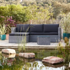Alexandria Rattan Effect Garden Corner Sofa Set - Ash Grey 12 Alexandria Rattan Effect Garden Corner Sofa Set - Ash Grey -Garden Care Specialty Shop 13971225 1355022704388195