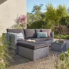 Alexandria Rattan Effect Garden Corner Sofa Set - Ash Grey -Garden Care Specialty Shop 13971225 1525022704323659