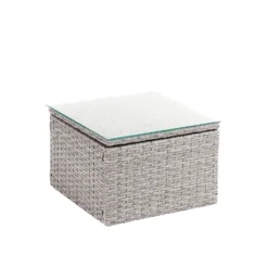 Alexandria Rattan Effect Garden Corner Sofa Set - Ash Grey 13 Alexandria Rattan Effect Garden Corner Sofa Set - Ash Grey -Garden Care Specialty Shop 13971225 7715022704506515