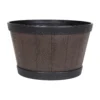 Banded Whiskey Barrel Planter - 39cm 1 Banded Whiskey Barrel Planter - 39cm -Garden Care Specialty Shop 13973620 1305011238653638