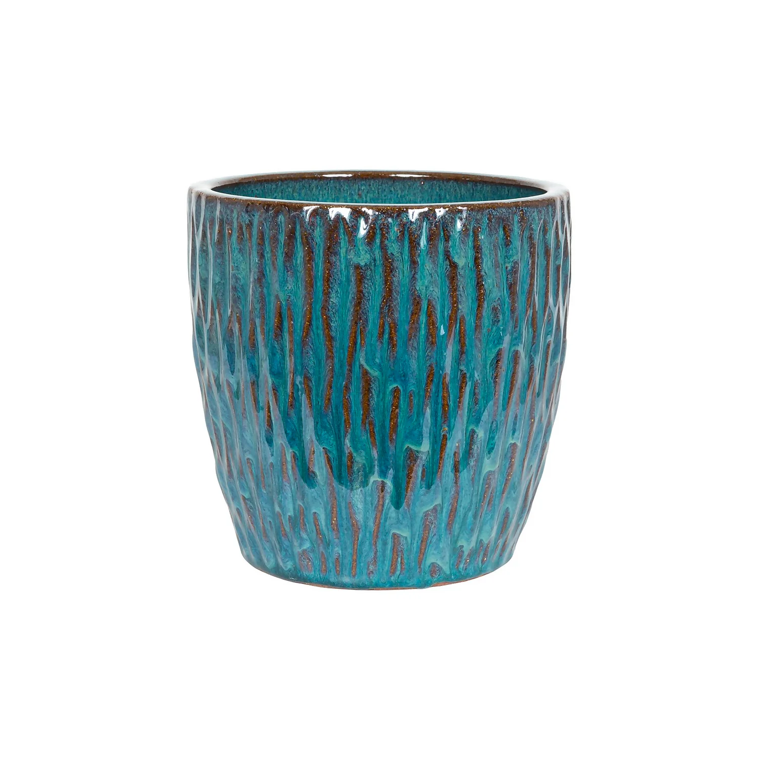 Chiswick Textured Pot Green - 24cm 3 Chiswick Textured Pot Green - 24cm
