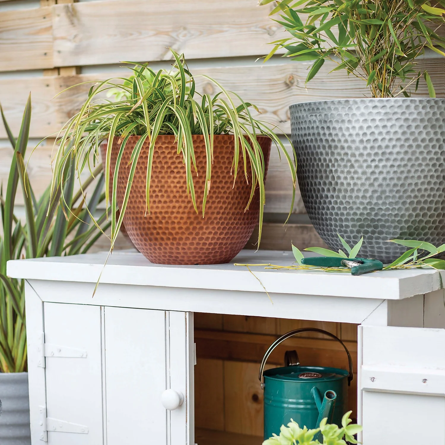 Suva Hammered Pot Copper - 31cm 4 Suva Hammered Pot Copper - 31cm - Image 2