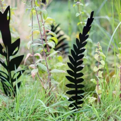 Jungle Black Ground Stakes - 45cm (Assorted Designs) 16 Jungle Black Ground Stakes - 45cm (Assorted Designs) -Garden Care Specialty Shop 13981010 5065005324354836