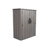 LIFETIME 1500L Vertical Storage Shed - Rough-Cut Brown