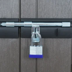 Lifetime 7x7ft Outdoor Storage Shed - Beige -Garden Care Specialty Shop 13997407 5164999835067726