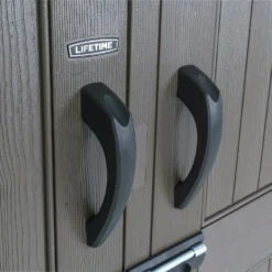 Lifetime 7x7ft Outdoor Storage Shed - Beige -Garden Care Specialty Shop 13997407 8414999835023317