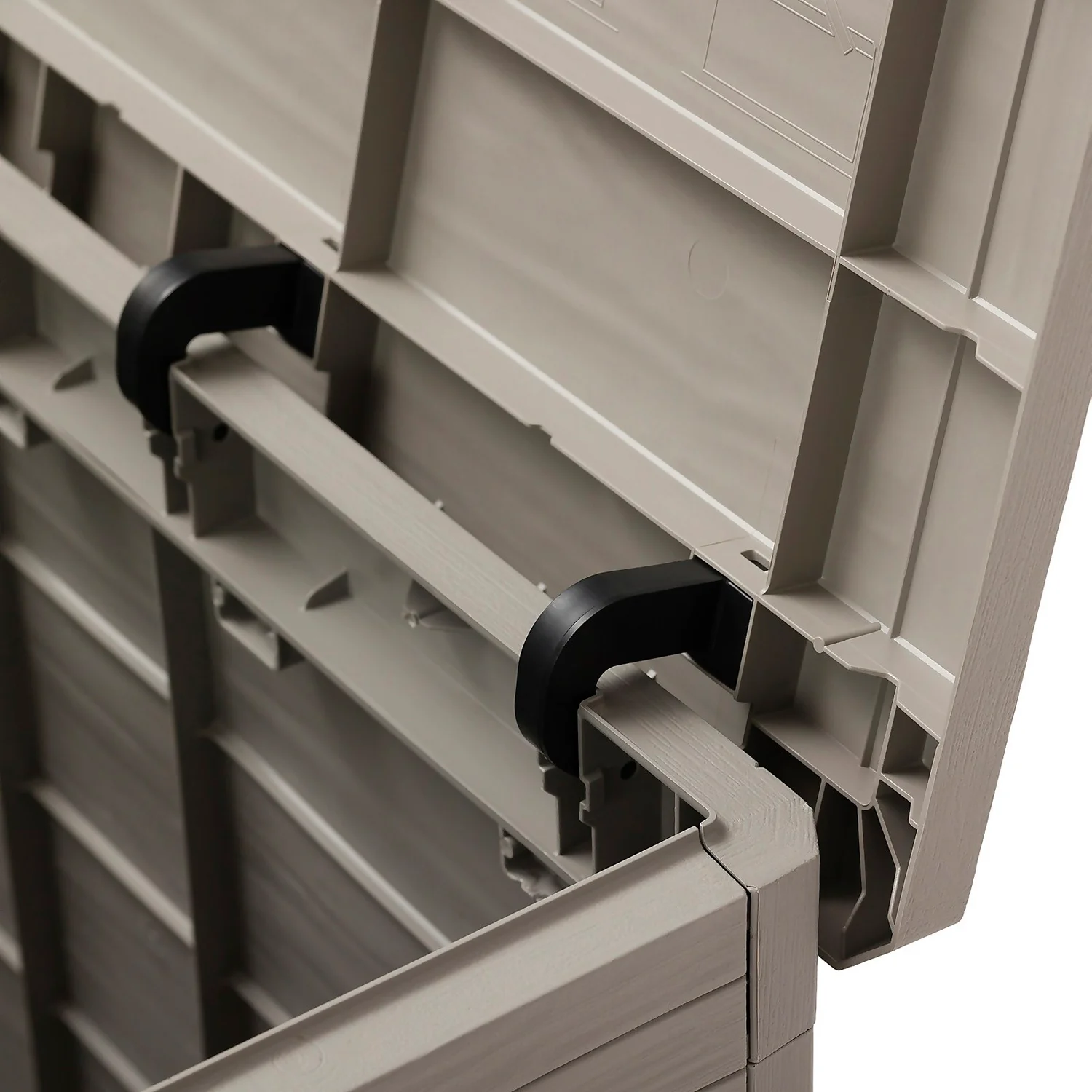 Toomax Garden Storage Box 160L - Warm Grey 8 Toomax Garden Storage Box 160L - Warm Grey - Image 6