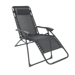 Grey Reclining Sun Lounger -Garden Care Specialty Shop 14005765 3985018249640495