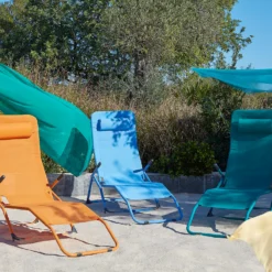 Siesta Sun Lounger - Blue 10 Siesta Sun Lounger - Blue -Garden Care Specialty Shop 14005768 2005022687297003