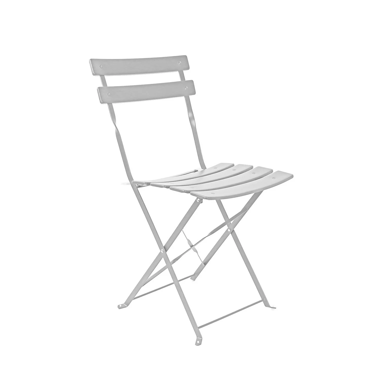 Millie Metal Bistro Set - Grey 5 Millie Metal Bistro Set - Grey - Image 4