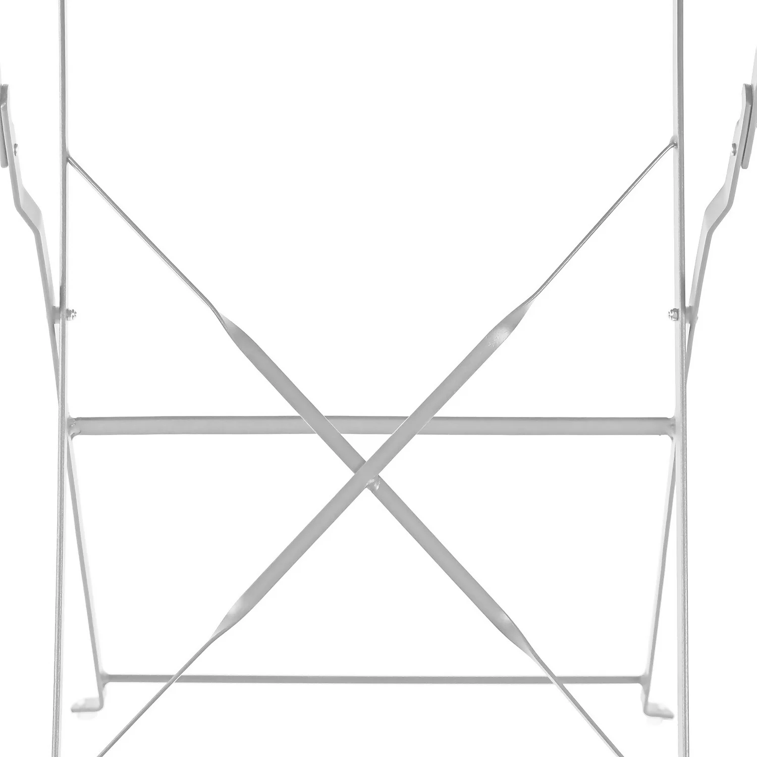 Millie Metal Bistro Set - Grey 9 Millie Metal Bistro Set - Grey - Image 8