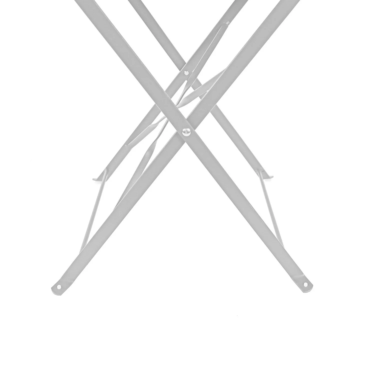 Millie Metal Bistro Set - Grey 8 Millie Metal Bistro Set - Grey - Image 7